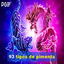 93 tipos de pimenta